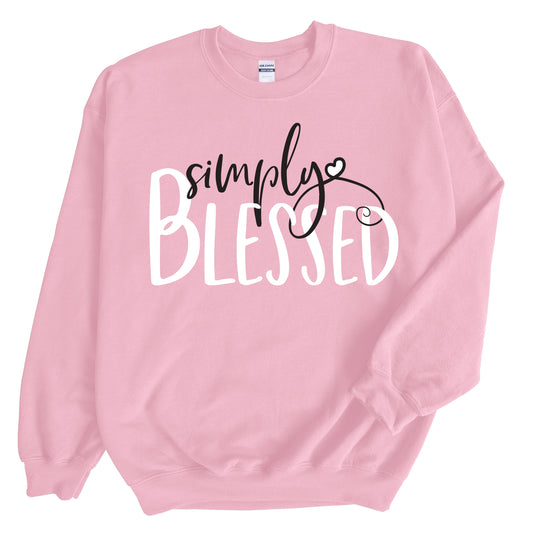 Simply Blessed Crewneck Sweatshirt