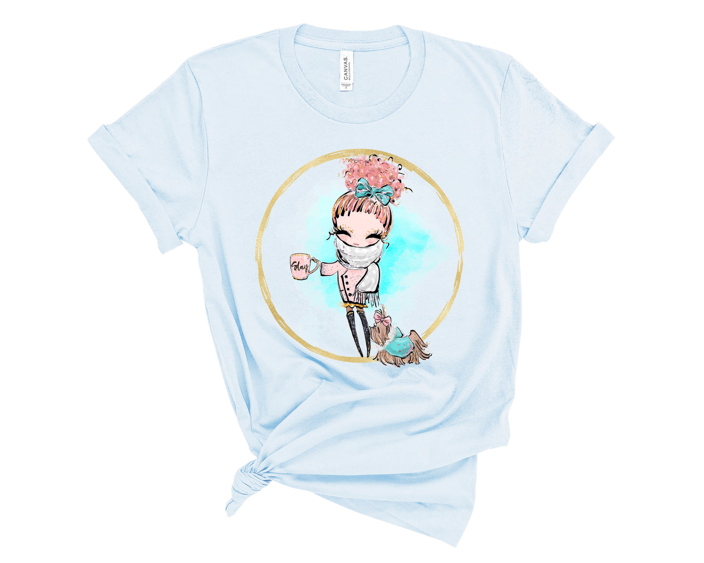 Girl with Slay mug Unisex T-Shirt