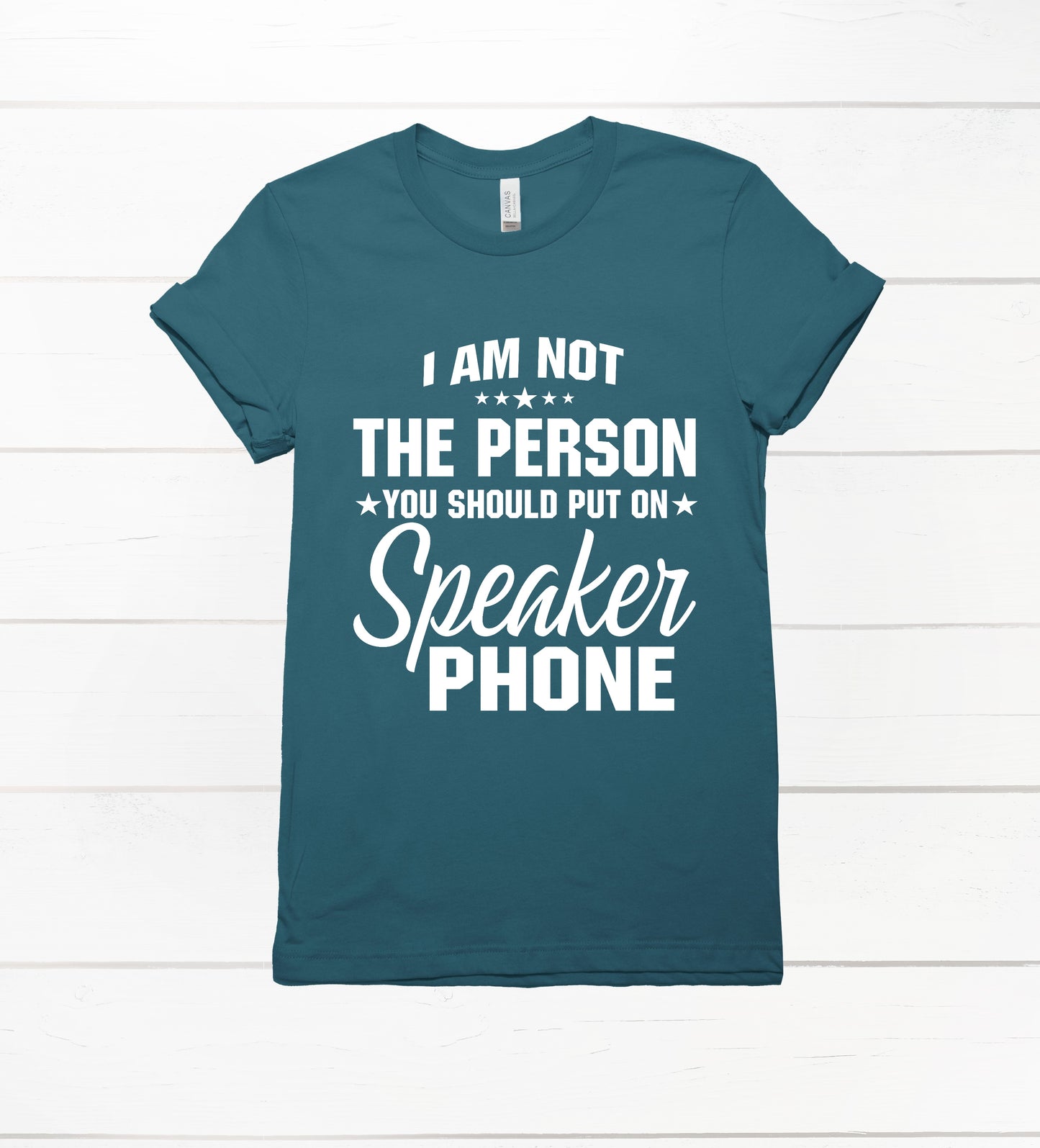 Speaker Phone Unisex Graphic Tshirt