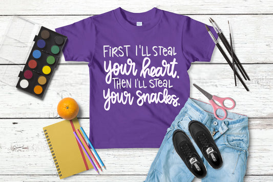 Steal your Heart Youth Unisex Tshirt