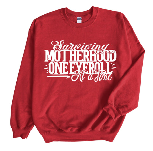 Surviving Motherhood Crewneck Sweatshirt