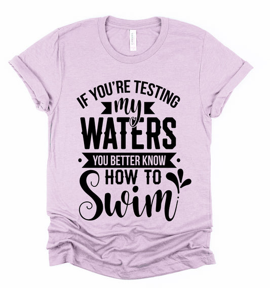 Testing my Waters Graphic Tshirt