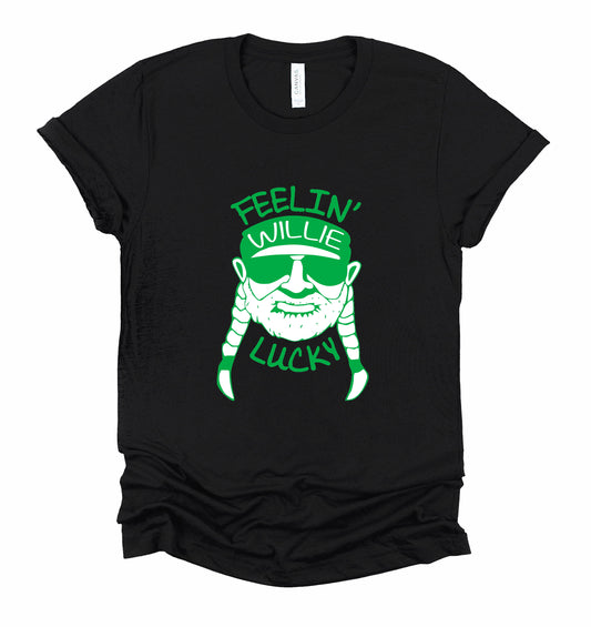 Feelin Willie Lucky Unisex Graphic  T-Shirt