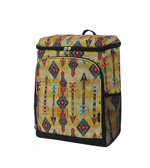 Boho Tribal  Insulated Cooler Backpack