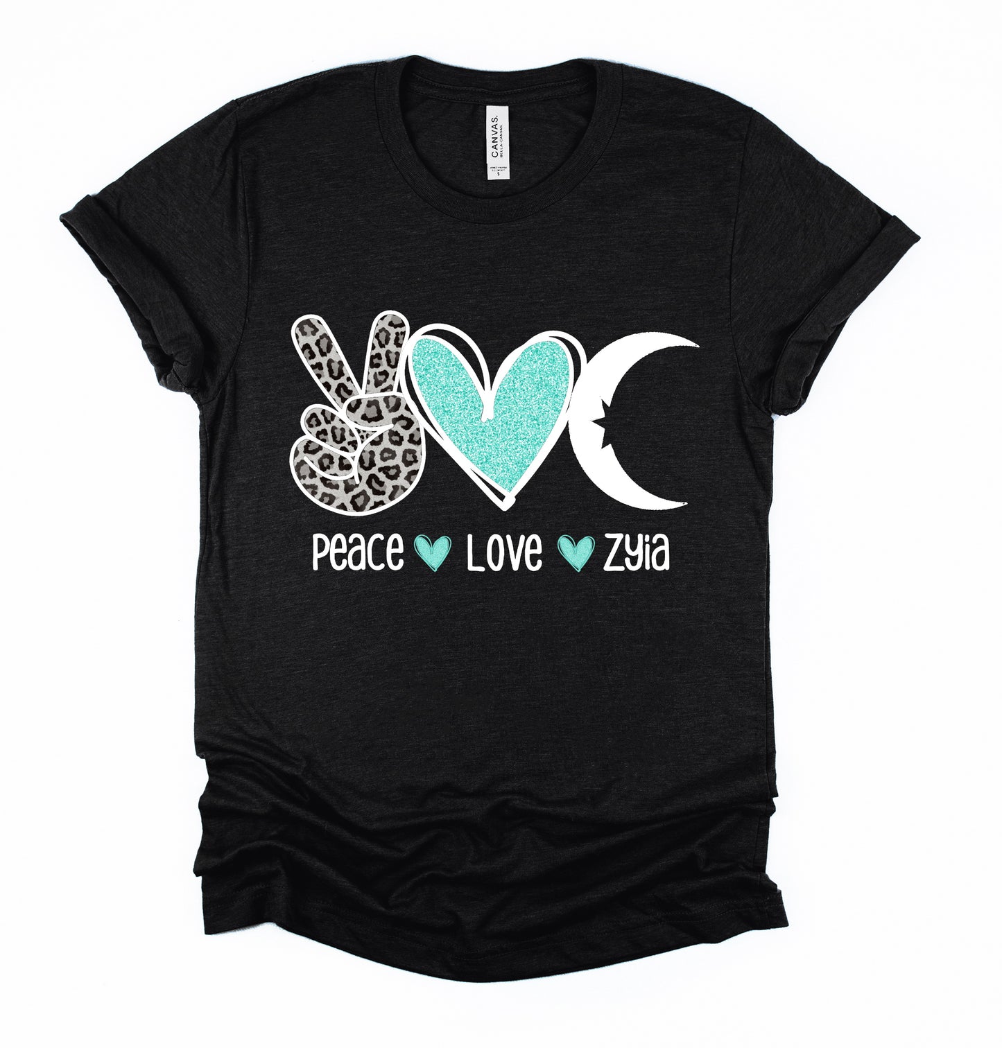 Peace Love Zyia Unisex Tshirt